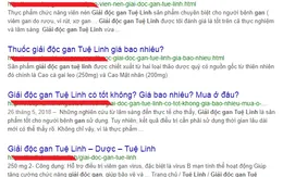 Nhiều website quảng cáo thực phẩm bảo vệ sức khỏe có dấu hiệu vi phạm quy định