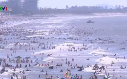 Các bãi biển đều kín khách du lịch