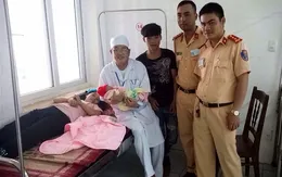 Đắk Nông: Công An giao thông phối hợp cấp cứu bệnh nhân đẻ rơi