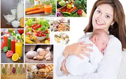 Chế độ dinh dưỡng cho các mẹ nuôi con bú