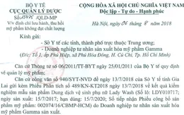 Đình chỉ lưu hành, thu hồi sản phẩm dung dịch vệ sinh phụ nữ Lady Wash