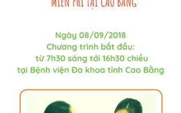 Khám sàng lọc bệnh tim bẩm sinh miễn phí tại Cao Bằng