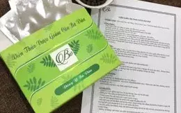 Cẩn trọng với sản phẩm "Giảm cân Bà Vần"