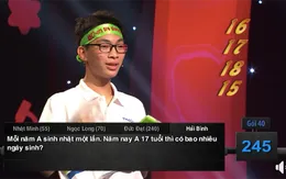 Câu đố mẹo đơn giản của Olympia khiến cả 4 thí sinh “bó tay”