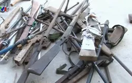 Lâm Đồng tiêu hủy 42 khẩu súng tự chế