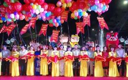 Đường hoa Xuân "Đồng Xoài mùa Xuân - Tương lai": Một thành phố trẻ năng động, sáng tạo