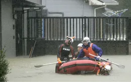 Bão Hagibis đổ bộ Nhật Bản, 3 người thiệt mạng, nhiều người bị thương và mất tích