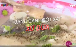 Độc đáo hương vị bánh canh bột xắt Bến Tre