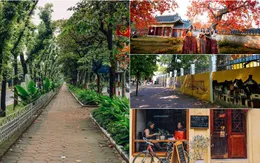 Những điểm "check-in" để có bộ ảnh đậm chất thu Hà Nội