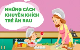 [INFOGRAPHIC] Những cách khuyến khích trẻ ăn rau