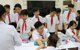 Xét nghiệm sàng lọc tan máu bẩm sinh cho 2.500 học sinh ở Hà Nội