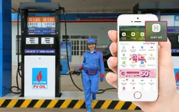 Thí điểm thanh toán tiền xăng dầu bằng ví điện tử