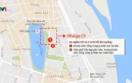 Ga tàu điện ngầm gần hồ Gươm bị cảnh báo vi phạm Luật Di sản văn hóa