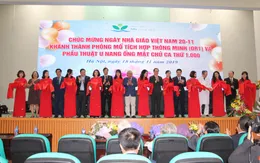 Bệnh viện Nhi Trung ương đưa vào sử dụng hệ thống phòng mổ hiện đại OR1