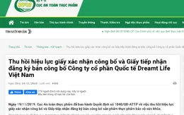 13 loại thực phẩm bảo vệ sức khỏe bị thu hồi