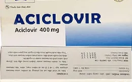 Thu hồi toàn quốc lô thuốc Aciclovir 400mg