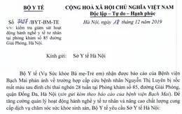Sốc mất máu sau đình chỉ thai nghén ở phòng khám tư
