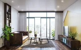 Ngôi nhà phố phảng phất nét cổ xưa mộc mạc