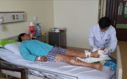 6 giờ tích cực nối thành công bàn chân bị đứt lìa cho bệnh nhân
