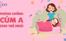 [Infographic] Những điều cần biết giúp phòng tránh cúm A cho trẻ