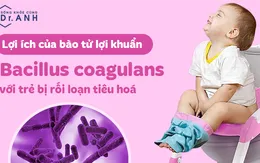 Lợi ích của bào tử lợi khuẩn Bacillus coagulans đối với trẻ bị rối loạn tiêu hóa