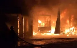 6 người thoát nạn trong vụ cháy xưởng lốp ô tô