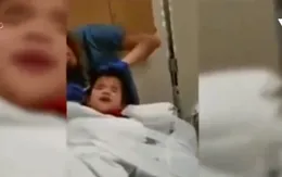 Xúc động cô bé hát để vượt qua nỗi sợ khi khám bệnh