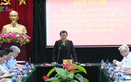 Quyết liệt đẩy lùi suy thoái trong Đảng