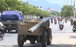 Xe công nông, xe 3 bánh - Những "hung thần trên phố"