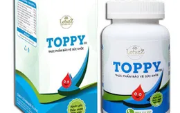 Thực phẩm bảo vệ sức khỏe Thảo dược Toppy bị buộc ngừng sản xuất, buôn bán và lưu thông trên thị trường