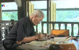 Cụ ông miệt mài bảo tồn kho sách Nôm Tày cổ