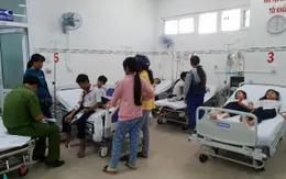 Hàng chục học sinh nhập viện sau khi uống sửa tại trưởng ở Ninh Thuận