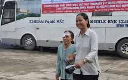5.000 ca mổ thủy tinh thể miễn phí bằng xe mổ lưu động