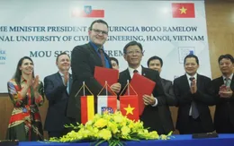 Đại học Xây dựng và Đại học Nordhausen hợp tác đào tạo Kỹ thuật điện và Công nghệ thông tin