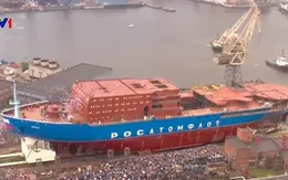 Nga hạ thủy tàu phá băng chạy bằng năng lượng hạt nhân