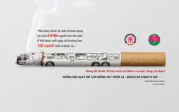 Việt Nam: Một trong những nước có tỷ lệ nam giới hút thuốc lá cao nhất thế giới