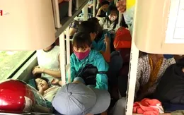 Phạt tổng cộng hơn 100 triệu đồng 3 ô tô nhồi nhét khách