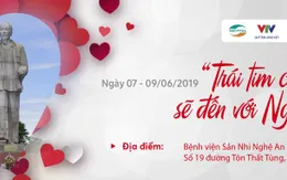 Trái tim cho em tổ chức khám sàng lọc tim bẩm sinh miễn phí cho trẻ em lần thứ 55 tại Nghệ An