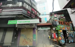 Cháy khách sạn tại quận Hoàn Kiếm, 30 người kịp thời thoát thân