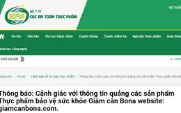 Sản phẩm Thực phẩm bảo vệ sức khỏe Giảm cân Bona bị xử phạt