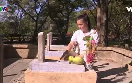 Tuổi trẻ kiều bào tri ân các anh hùng liệt sỹ