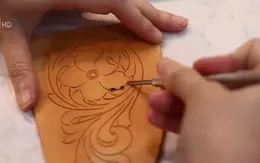 Nghệ thuật điêu khắc trên da thuộc