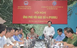 Chủ động các phương án ứng phó với bão số 4