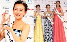 Nhan sắc Tân Hoa hậu Nhật Bản có chiều cao thấp nhất lịch sử mới 16 tuổi