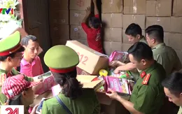 Thu giữ 50 tấn hàng hóa, đồ chơi trẻ em nghi nhập lậu