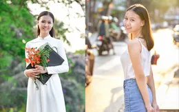 Nữ sinh THPT Trần Phú cao 1m70, dáng chuẩn người mẫu