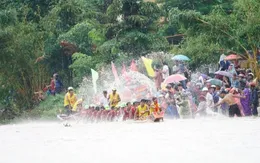 Quảng Bình: Rộn ràng lễ hội đua thuyền truyền thống ngày Tết Độc lập