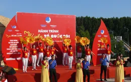 1.000 bạn trẻ khởi động hành trình “Tôi yêu Tổ quốc tôi” ở Mũi Cà Mau