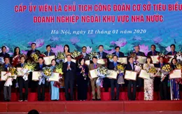 Biểu dương 90 cấp ủy viên là chủ tịch công đoàn cơ sở tiêu biểu