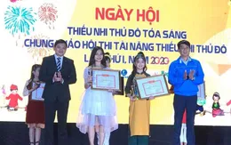 Mẫu nhí tỏa sáng tại hội thi Tài năng thiếu nhi Thủ đô